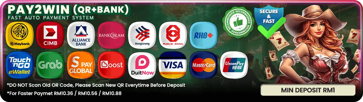 PAY2WIN QR and Bank Gateway